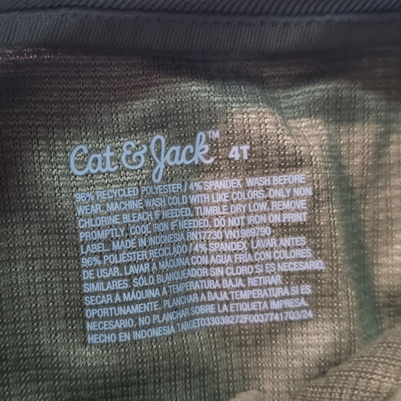 Set Of Boys Clothes- Long-Sleeve Shorts, Sweatshirt, Pants- Cool To Be Kind- 4T - Picture 10 of 14